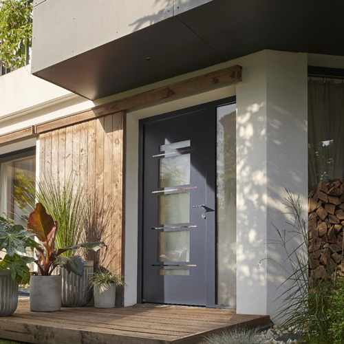 12 volt alu confort zilten porte entree gris 2400T V 300